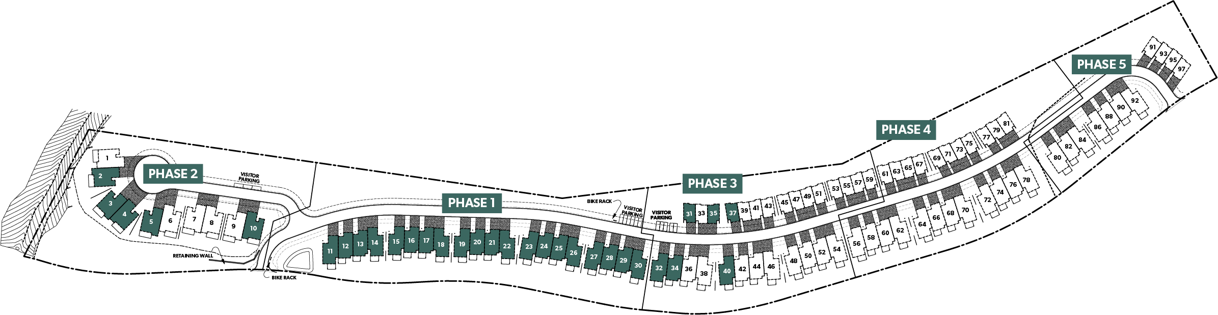 The Ledge Site Plan - Full
